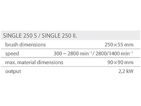 Single 250 II / S